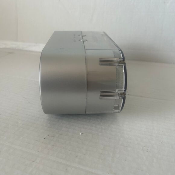 RARE Vintage PINCLOCK by DAKA Mechanical Displays Time Silver - Picture 6 of 8